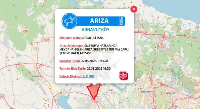 İstanbul ARNAVUTKÖY su kesintisi! 27-28 Mayıs İSKİ Arnavutköy su kesintisi ne zaman bitecek, sular ne zaman gelecek?