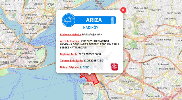 İstanbul KADIKÖY su kesintisi! 27-28 Mayıs İSKİ Kadıköy su kesintisi ne zaman bitecek, sular ne zaman gelecek?