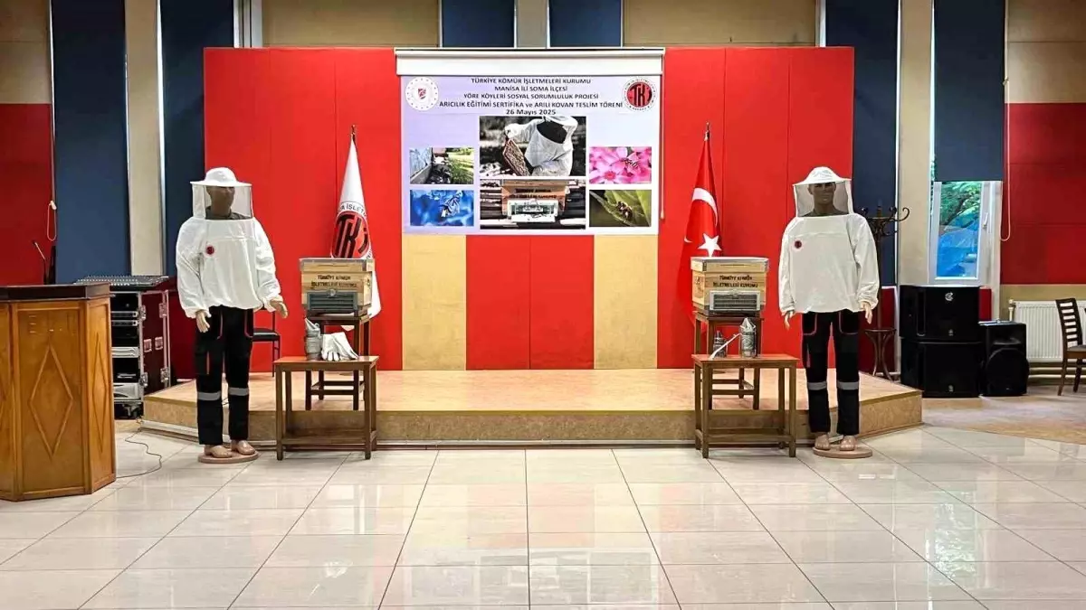 TKİ'den Manisa'da Arıcılık Projesi