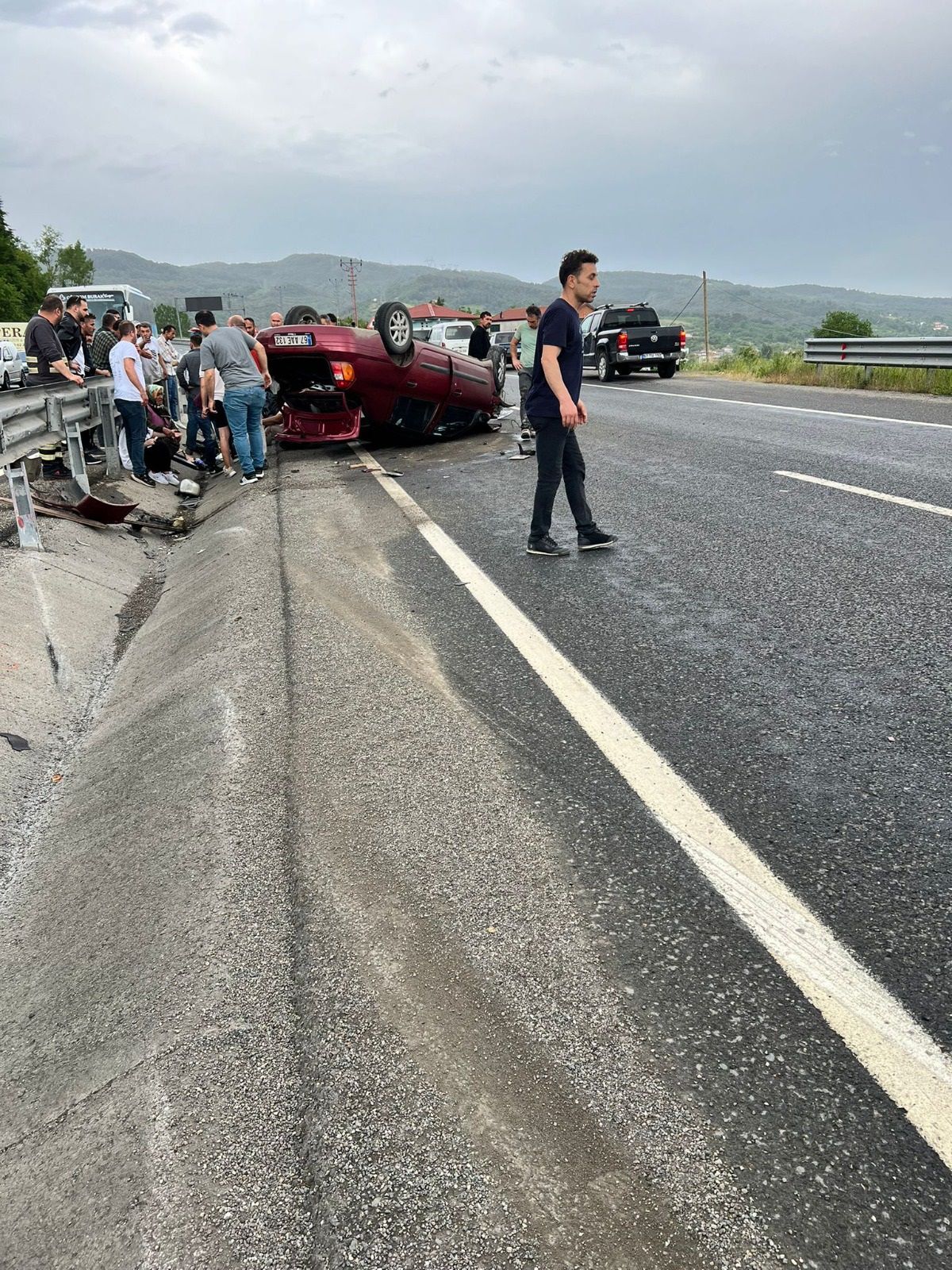 Zonguldak'ta Aileyi Vuran Trafik Kazası: 3 Yaralı