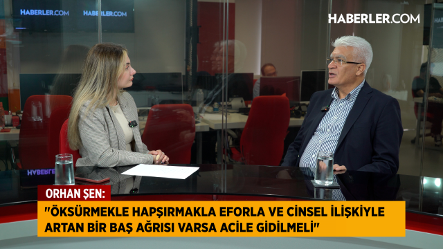 Prof. Dr. Orhan Şen'den baş ağrısı uyarısı: Trigeminal nevralji intihara sürükleyebilir Prof. Dr. Orhan Şen'den baş ağrısı uyarısı: Trigeminal nevralji intihara sürükleyebilir