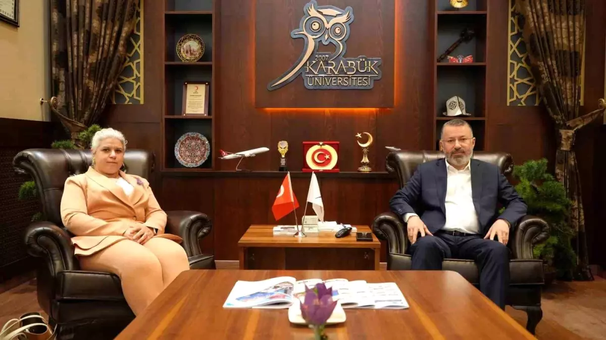 Karabük Ticaret İl Müdürü Gamze Aydın'dan Üniversite Ziyareti