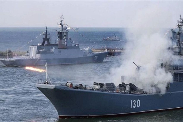 Military exercises as a show of force from Russia in the Baltic Sea