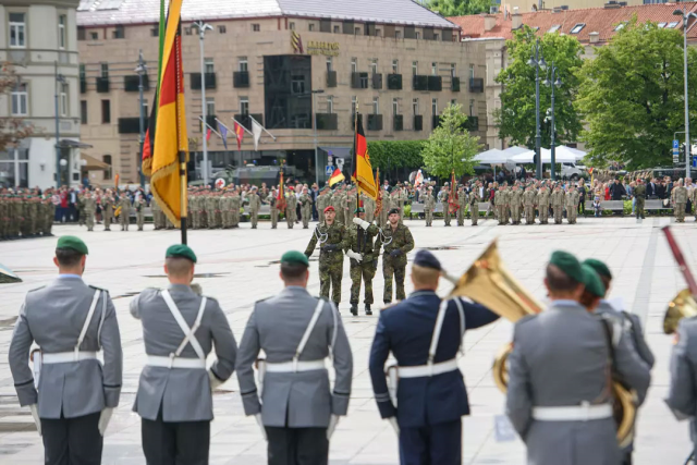 Military exercises as a show of force from Russia in the Baltic Sea