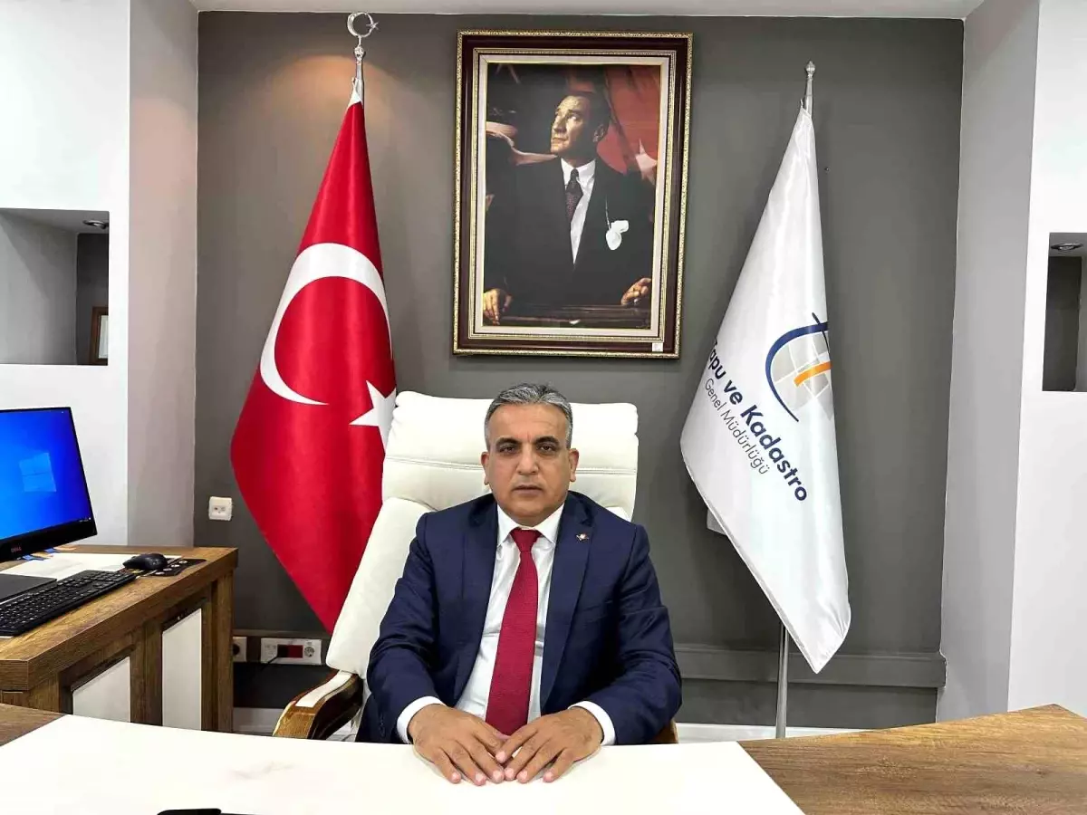 Mustafa Aslan, Erzurum Tapu ve Kadastro Bölge Müdürlüğü'ne Atandı