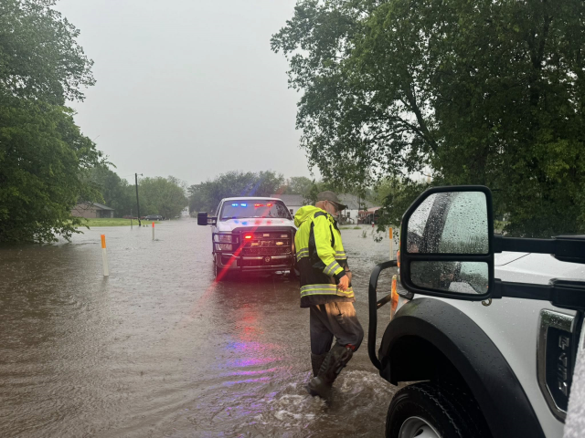 A storm hit Texas! 160,000 people left without electricity