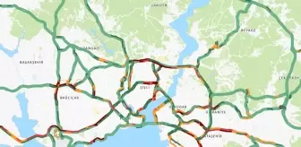 Trafik durumu haritası (CANLI) 27 Mayıs İstanbul'da trafik yoğunluğu yüzde kaç?