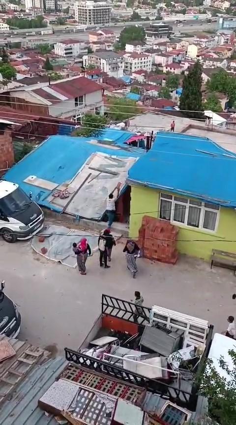 They attacked each other with bricks and fists
