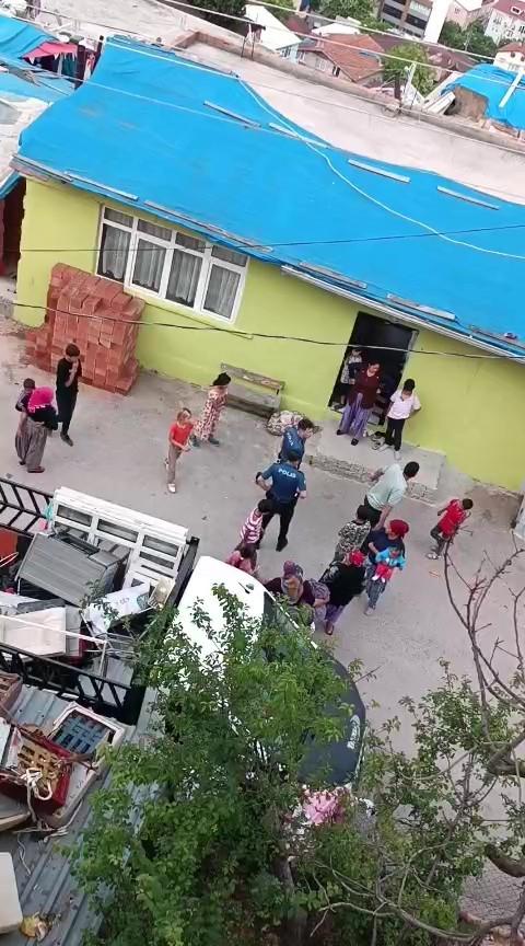 They attacked each other with bricks and fists