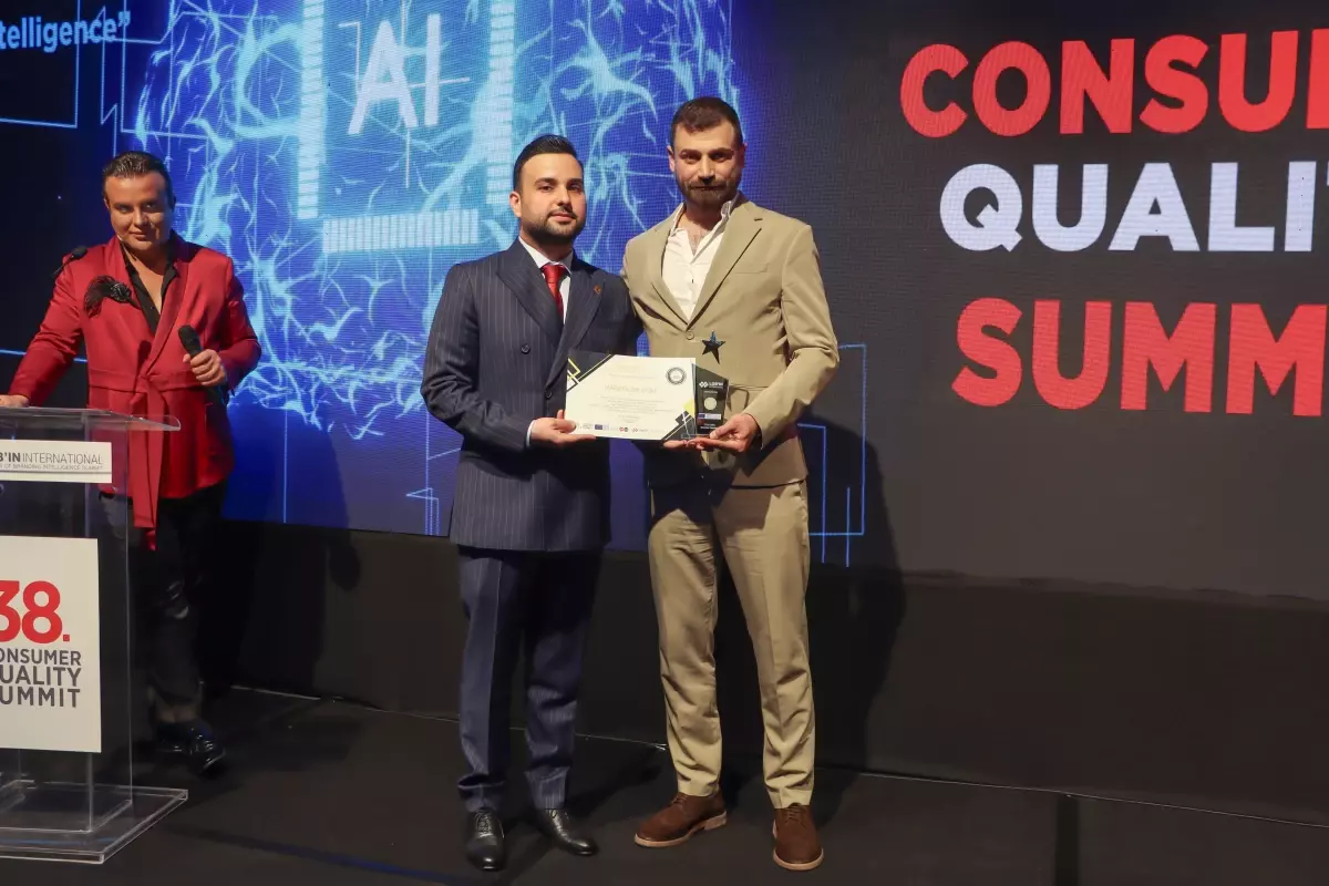 38. Tüketici Kalite Ödülleri'nde Haberler.com'a Medya Başarısı Ödülü Verildi!