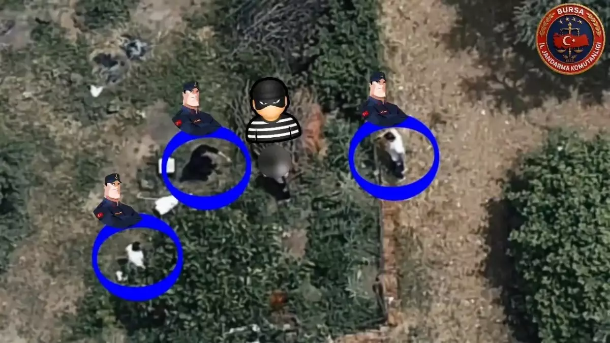 Kayıp H.D.A. Jandarma Ekipleri Tarafından Dron ile Yakalandı