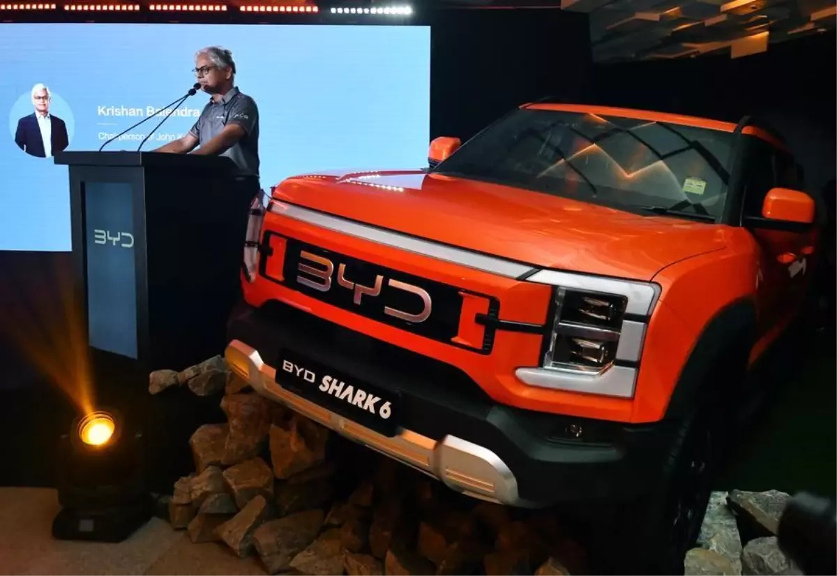 BYD, Sri Lanka'da Lüks Elektrikli Arazi Markası DENZA'yı Tanıttı