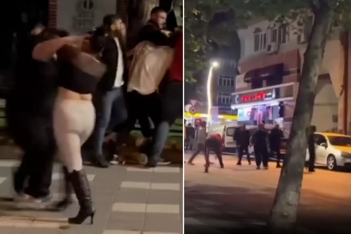 Bolu'da gece saatlerinde büyük kavga