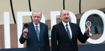 Cumhurbaşkanı Erdoğan ve Aliyev, Laçın Havalimanı'nın açılışını yaptı