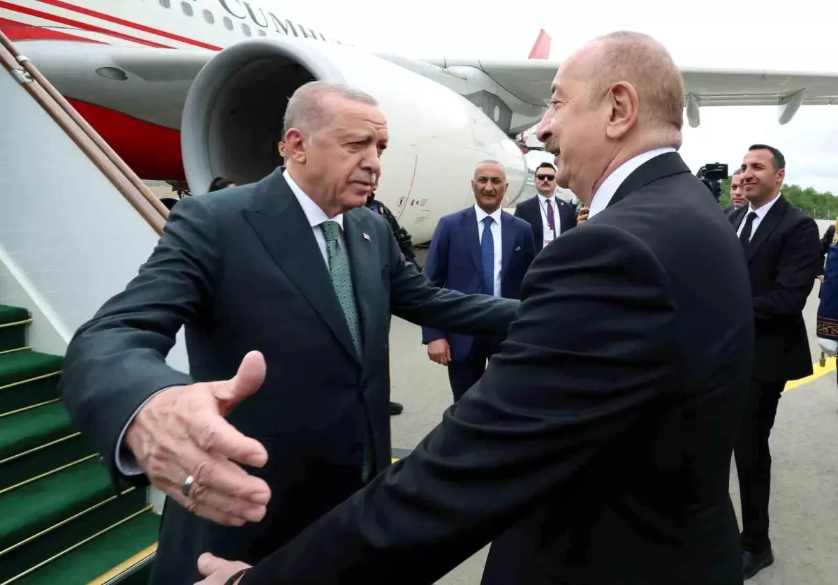 Cumhurbaşkanı Erdoğan ve Aliyev, Laçın Uluslararası Havalimanı'nın açılışını yaptı