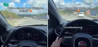 Direksiyon başında video çekiyordu, saniyeler sonra kaza yaptı