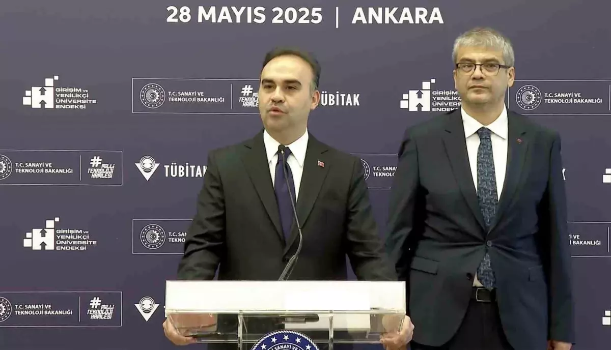 TÜBİTAK 2024 Girişimci ve Yenilikçi Üniversite Endeksi Sonuçları Açıklandı