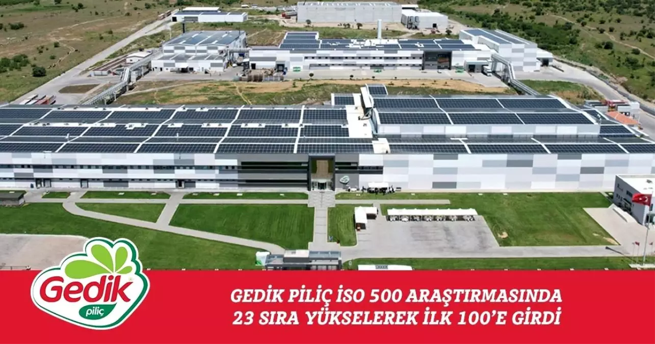Gedik Piliç, 2024 İSO 500 Listesinde 100. Sırada