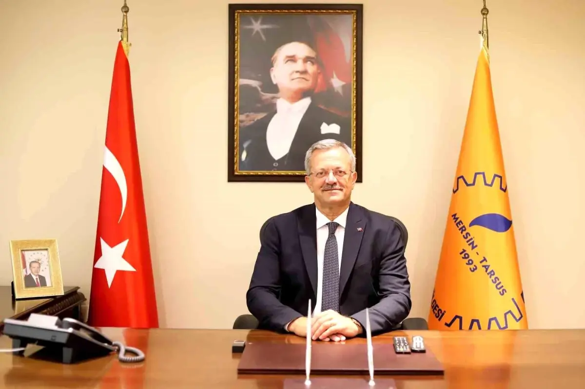 Mersin OSB Başkanı'ndan İSO 500 Listesine Giren Firmalara Tebrik