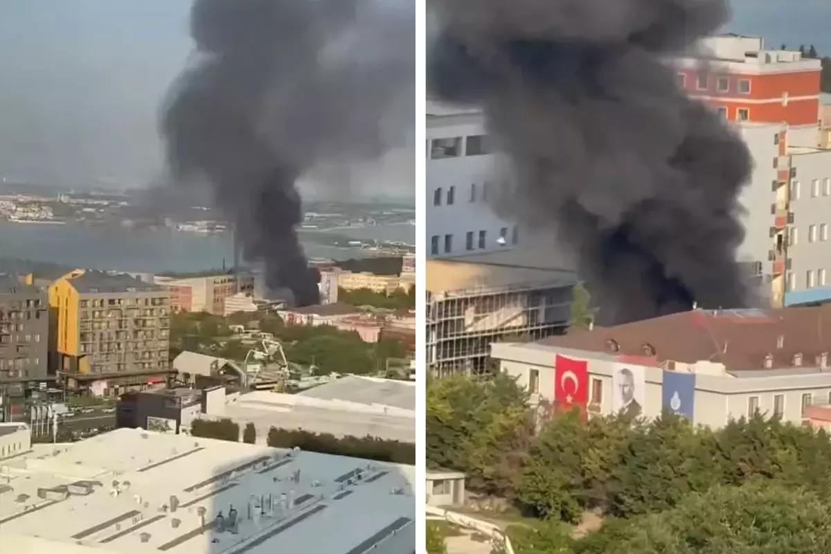 İstanbul Üniversitesi-Cerrahpaşa kampüsünde korkutan yangın