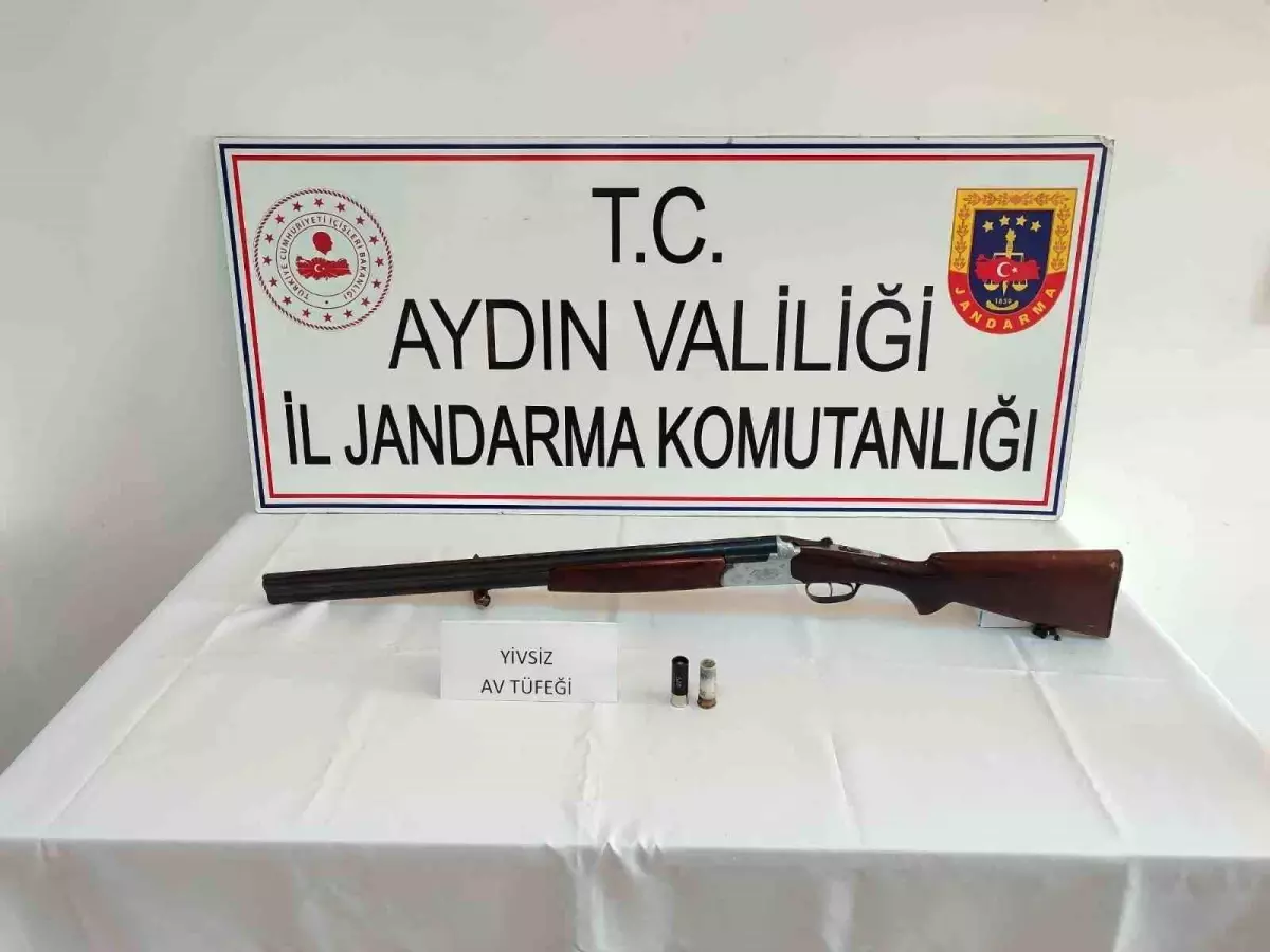Ruhsatsız Av Tüfeği Ele Geçirildi, Şahsa Ceza Kesildi