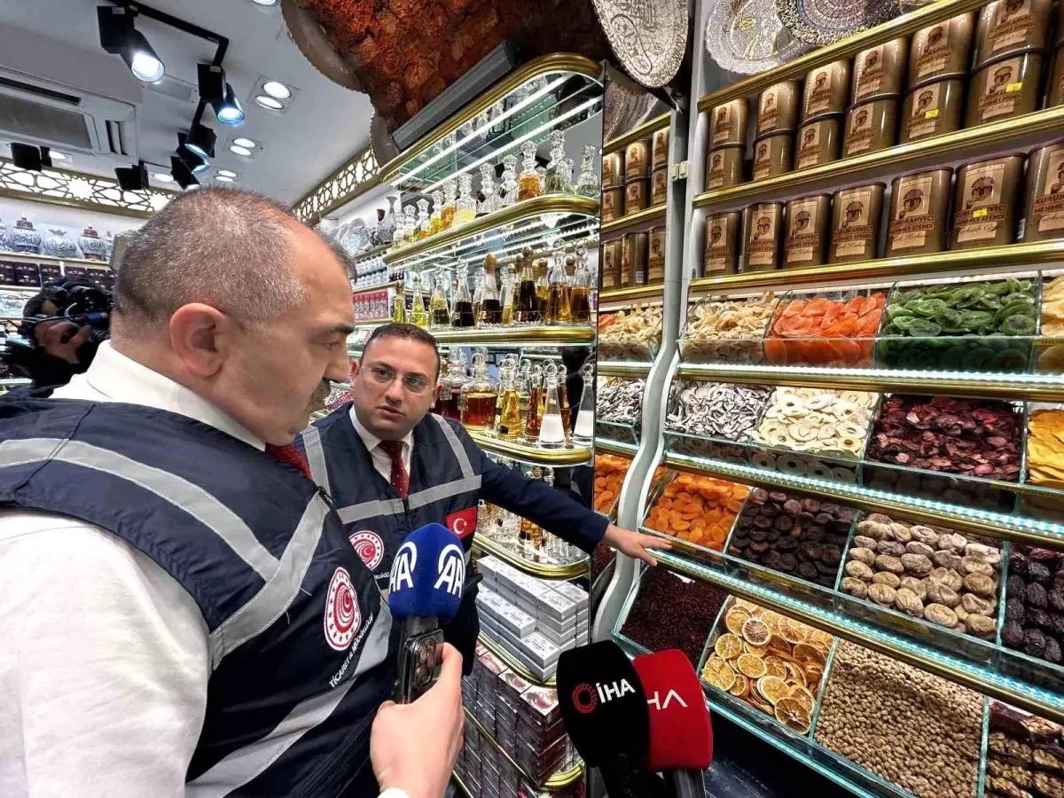Eminönü'nde Fahiş Fiyat Denetimi: İşletmelere Cezalar Kesildi