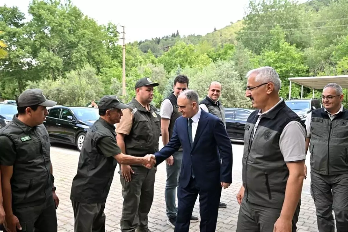 Manisa'da Orman Yangınlarıyla Mücadele Toplantısı Yapıldı