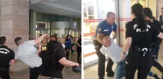 Samsun Adliyesi'nde duruşma çıkışı kavga çıktı! O anlar kameralarda