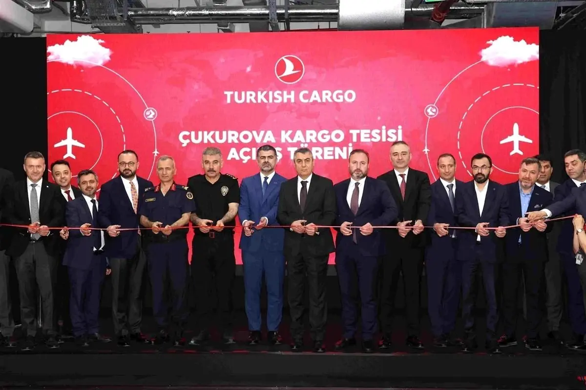 THY'nin Mersin'deki Kargo Tesisi Hizmete Açıldı