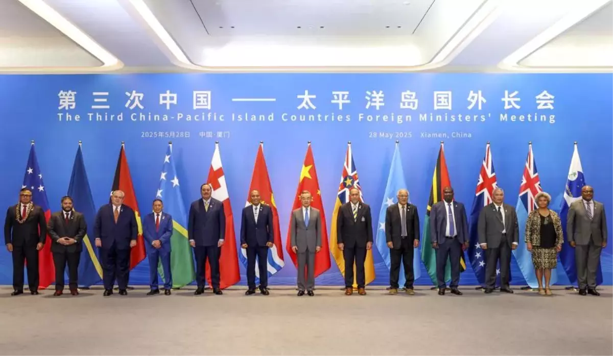Çin-Pasifik Ada Ülkeleri Dışişleri Bakanları Toplantısı Xiamen'de Yapıldı