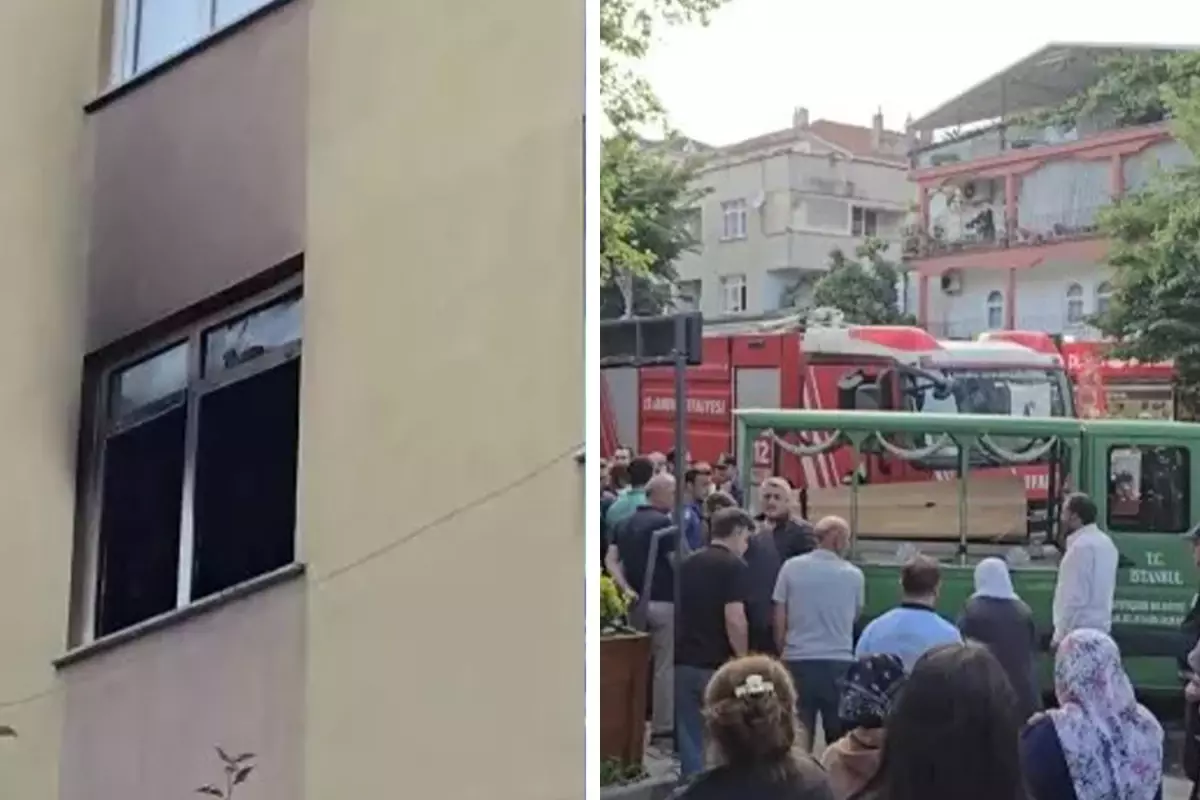 Çekmeköy'de yangın! 75 yaşındaki kadın hayatını kaybetti