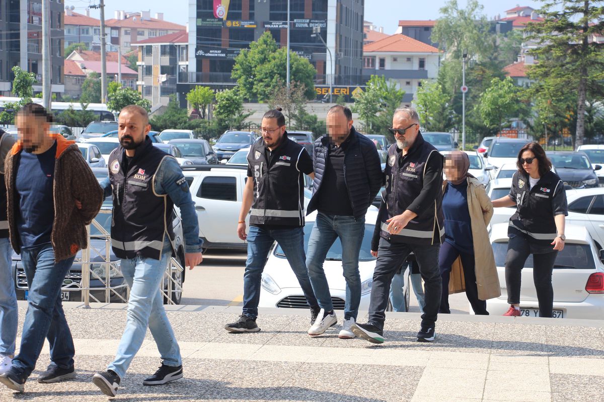 Bolu'da 'Maydonoz Döner' Operasyonu: 6 Şüpheli Adliyeye Sevk Edildi