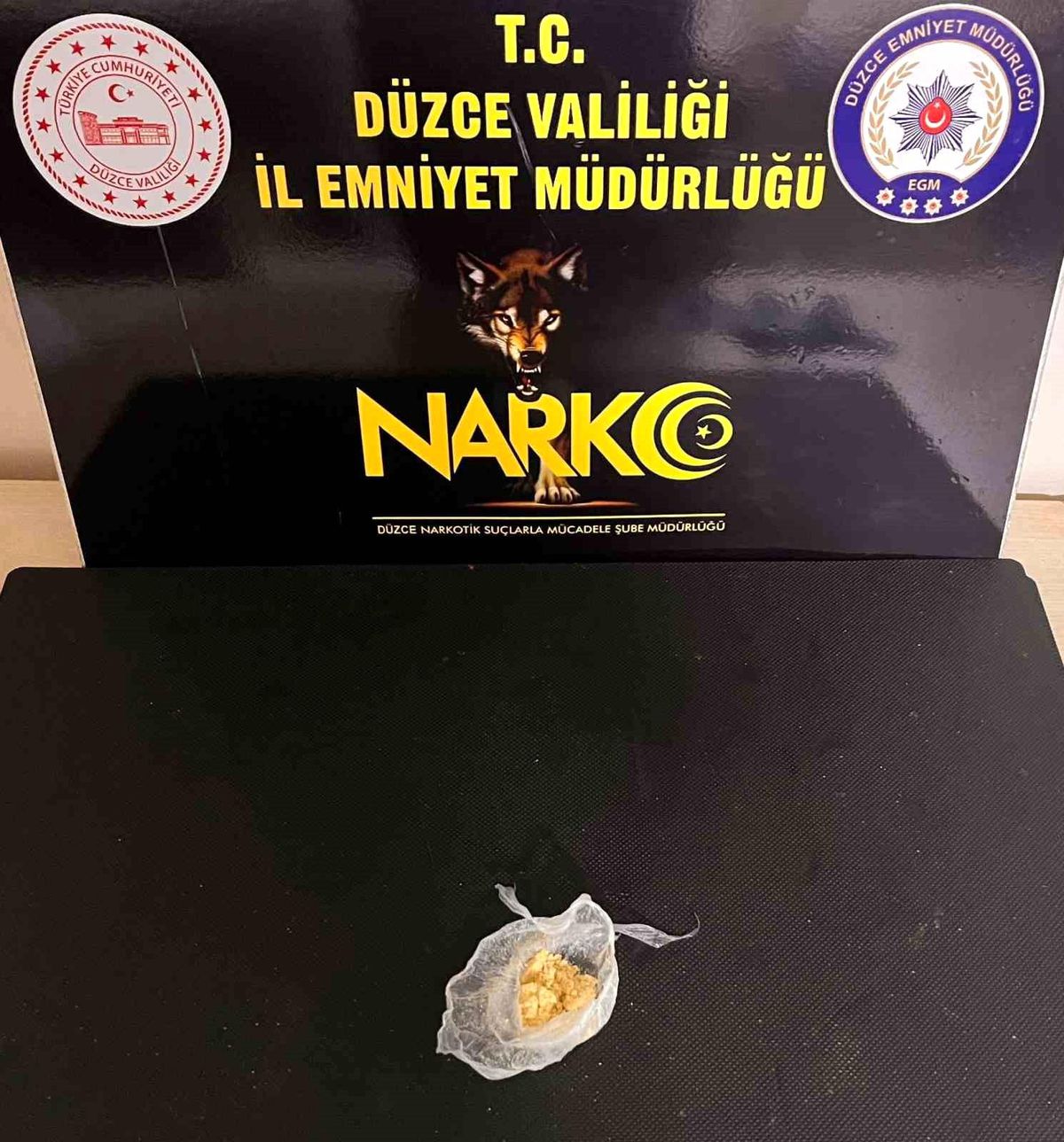 Düzce'de Uyuşturucu Operasyonu: 800 Gram Bonzai Hammaddesi Ele Geçirildi