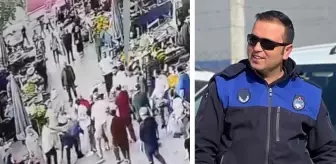 Zabıta memuru, tartıştığı pazarcı esnafı tarafından feci şekilde darbedildi