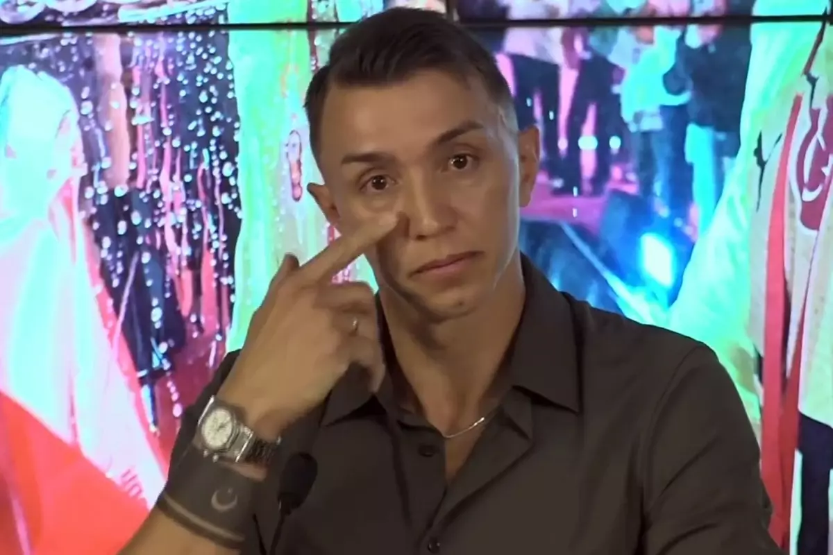 Galatasaray'a veda eden Muslera'nın ağladığı anlar