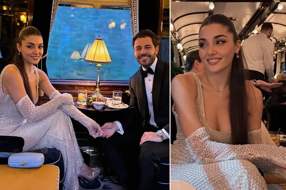 Hande Erçel ve Hakan Sabancı'nın 5 günlük tren yolculuğu servet değerinde