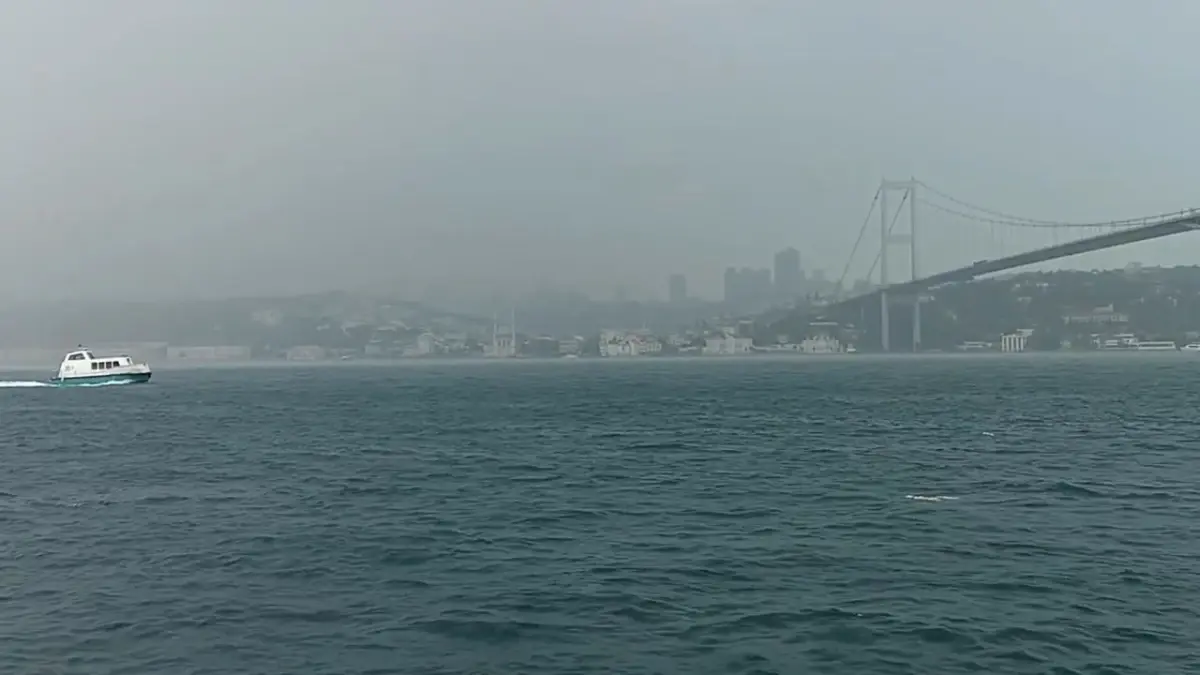 İstanbul'da dolu yağışı etkili oluyor -1