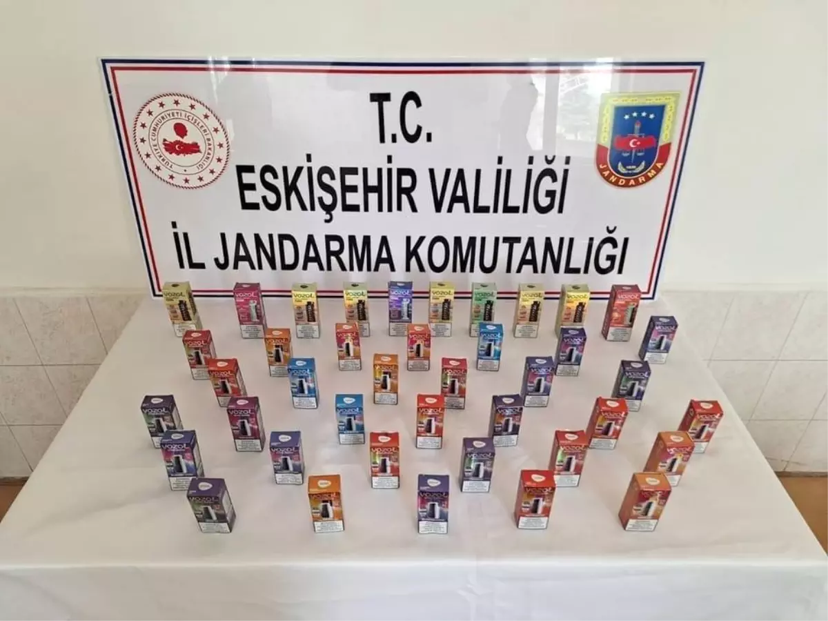 Eskişehir'de Kaçak Elektronik Sigara Operasyonu
