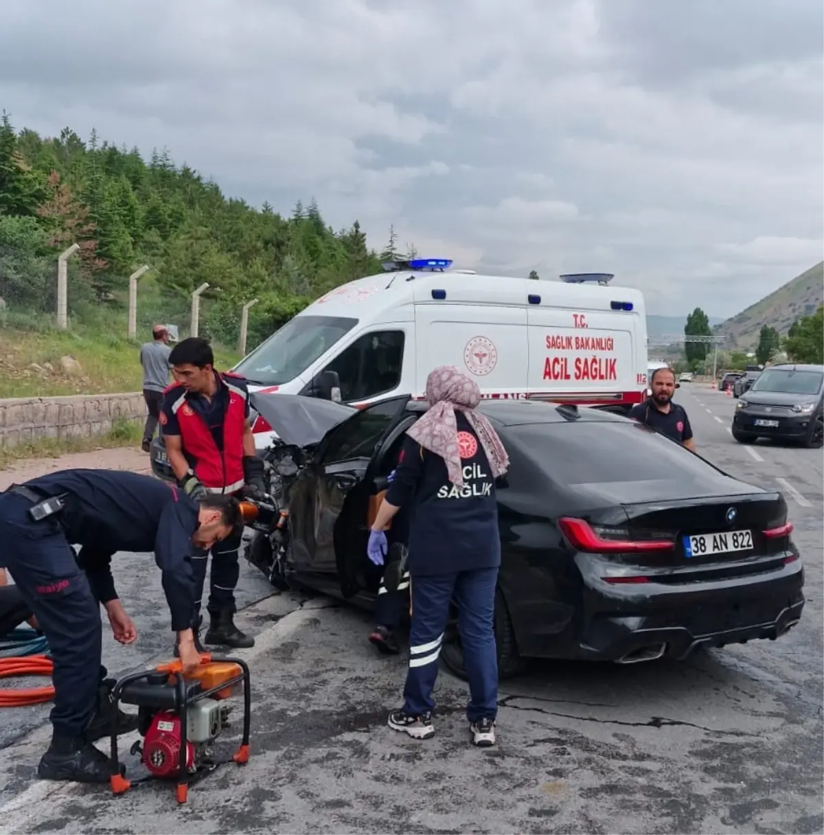 Kayseri'de Trafik Kazası: 2 Ölü, 1 Ağır Yaralı