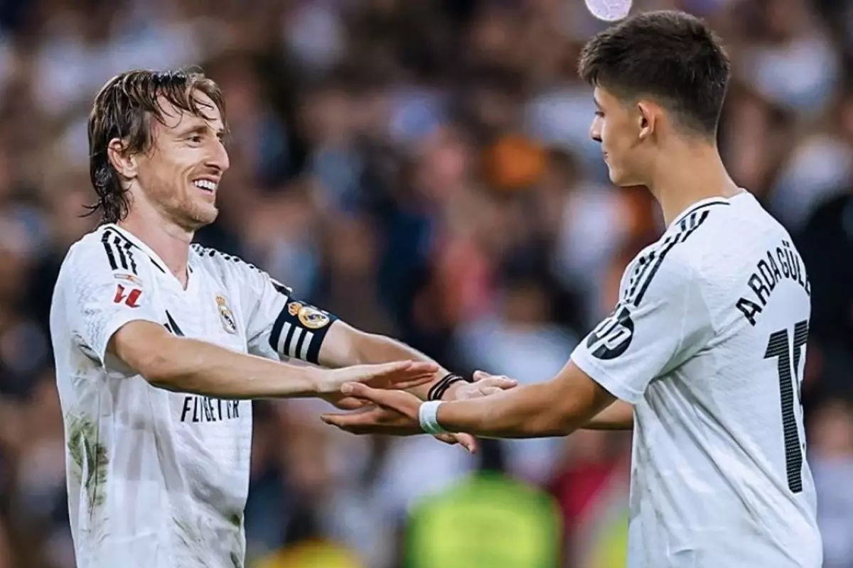 Luka Modric'in Arda Güler için söylediği sözler İspanya'ya damga vurdu