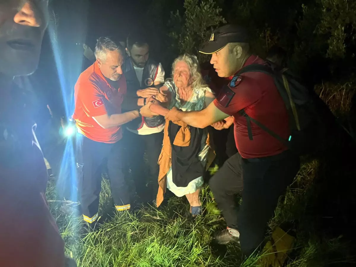 Manavgat'ta kaybolan 81 yaşındaki kadın çalılıklar arasında bulundu