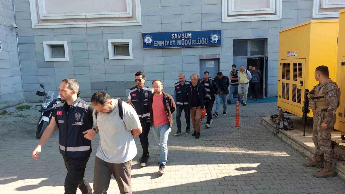 Samsun Merkezli FETÖ Operasyonunda 24 Gözaltı
