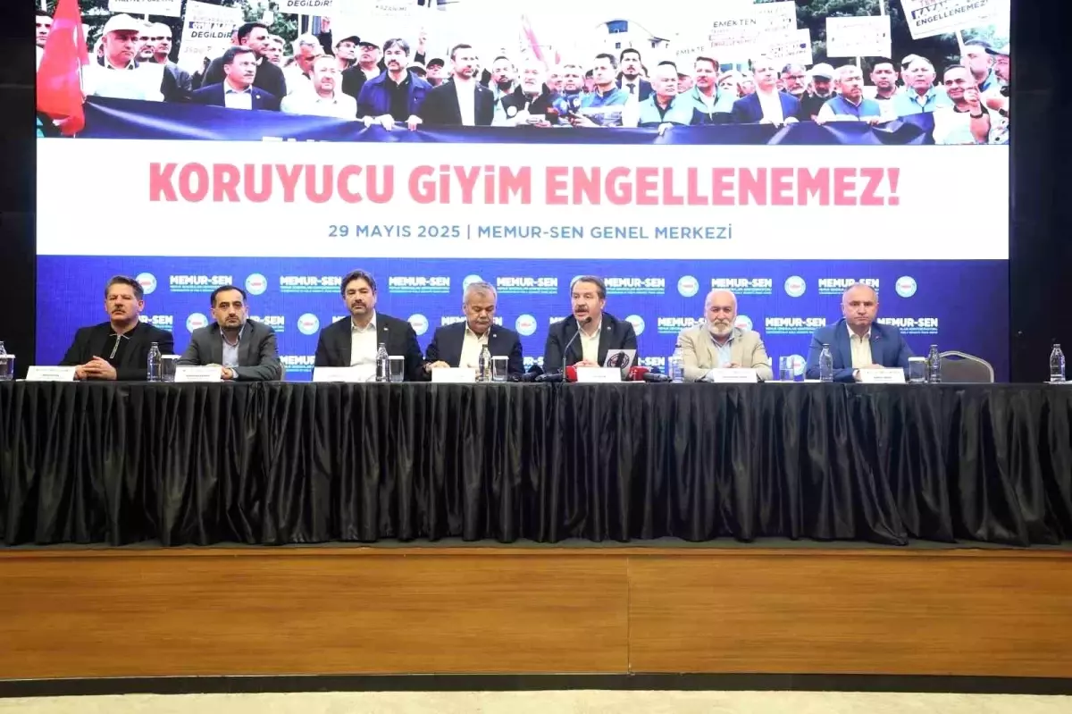Memur-Sen: Koruyucu Giyim Yardımı Engelleniyor