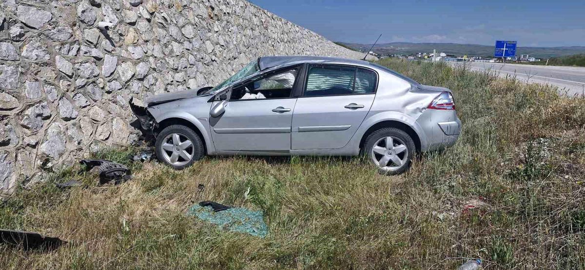 Çorum'da Trafik Kazası: 2 Yaralı