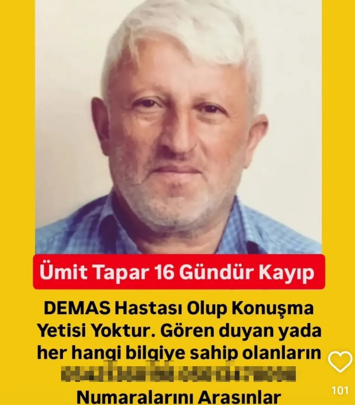 Sultangazi'de Kayıp Demans Hastası Ümit Tapar'ın Cesedi Bulundu