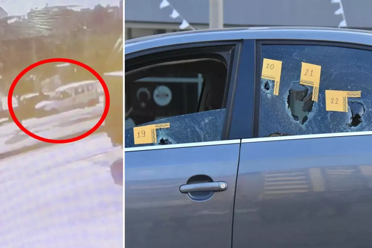 Sokak ortasında kanlı pusu kamerada, araçtan inip kurşun yağdırdı