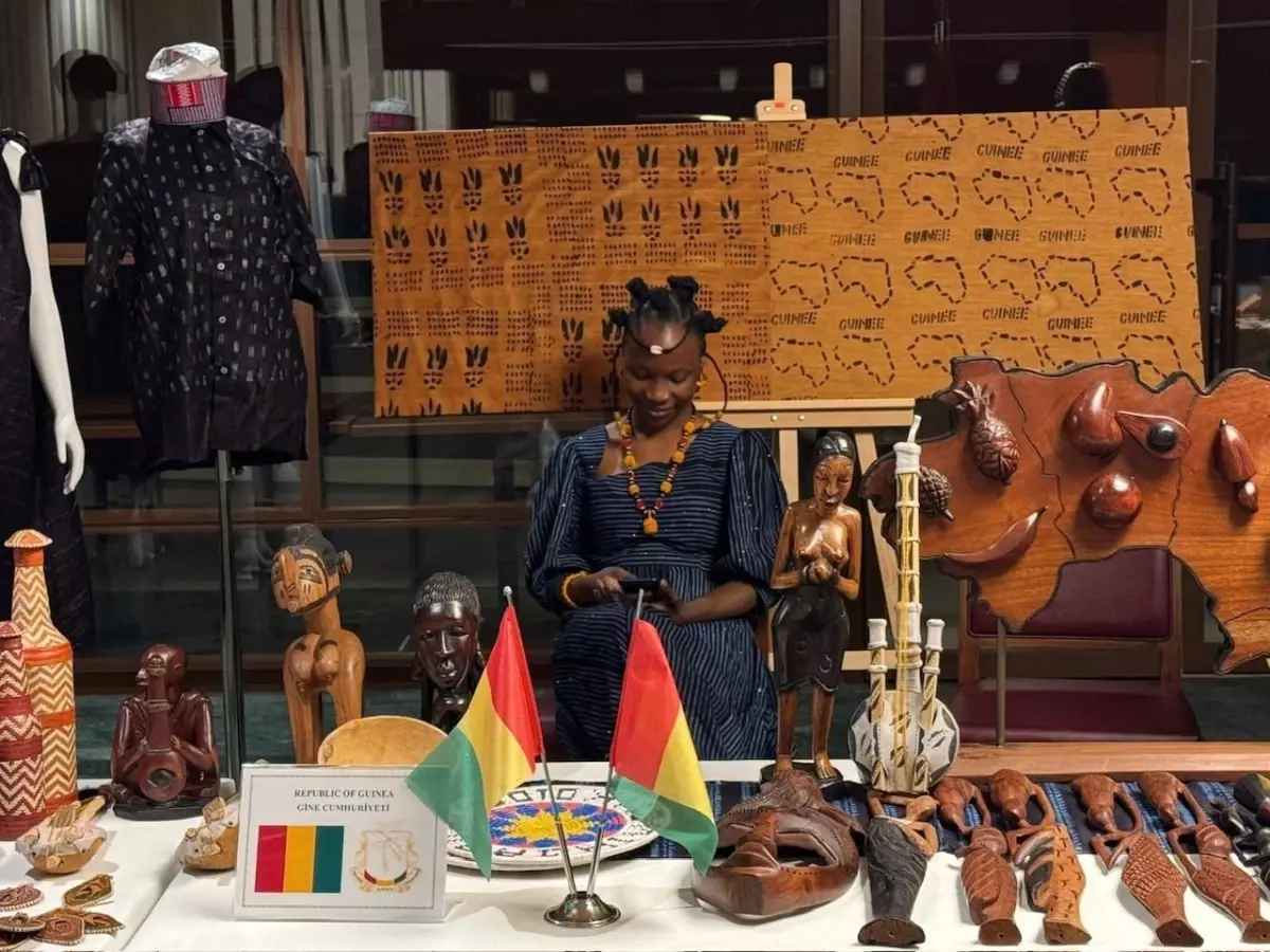 Afrika Kültürü, Millet Kütüphanesi'nde ziyaretçilerle buluşuyor