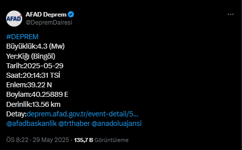 Az önce deprem mi oldu? Deprem nerede, kaç şiddetinde oldu? SON DAKİKA! Az önce deprem mi oldu? Deprem nerede, kaç şiddetinde oldu? SON DAKİKA!