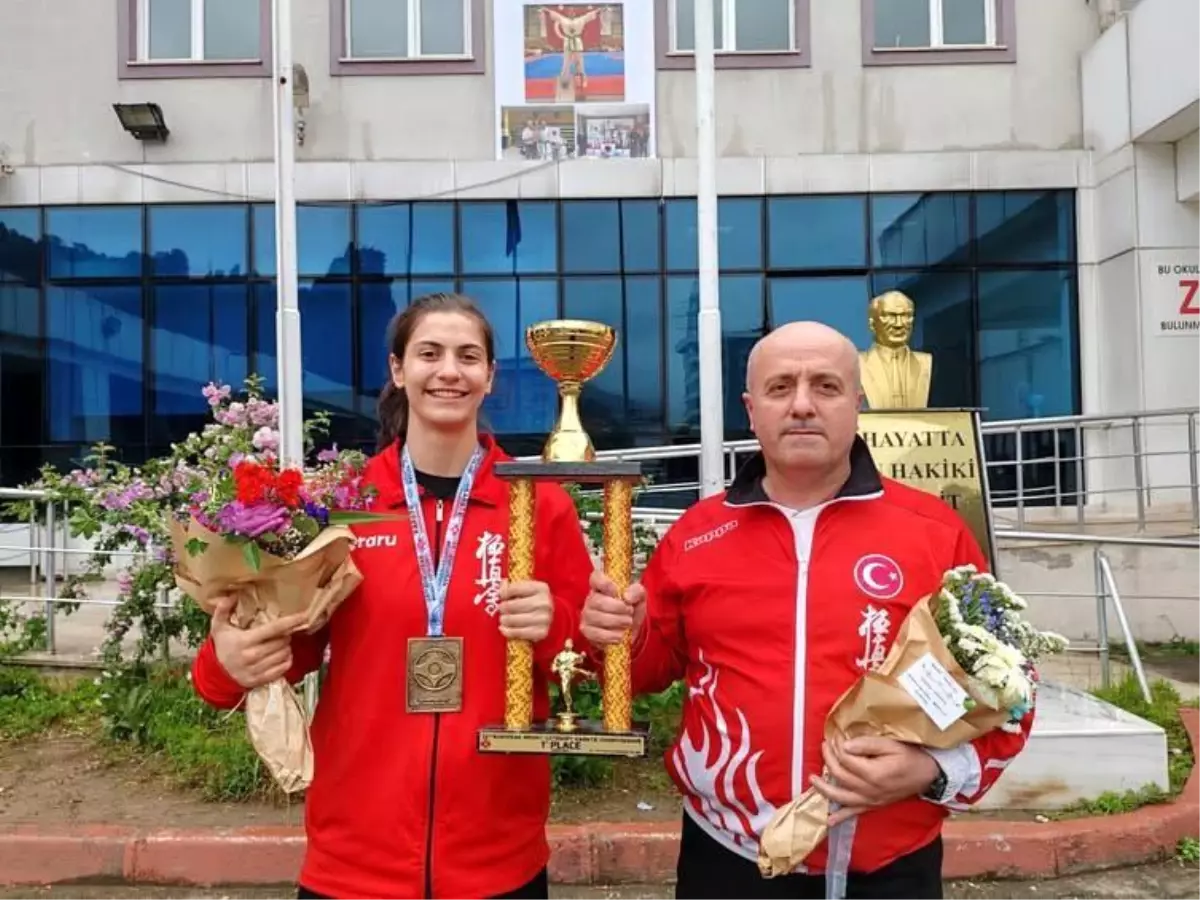 Nisagül Büyük, Avrupa Karate Şampiyonu Olarak Memleketine Döndü