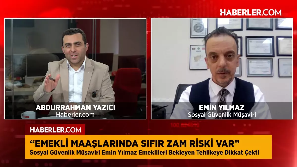 Emin Yılmaz: 12 bin 250 TL'nin altında kök aylığı olanlar sıfır zam riskiyle karşı karşıya